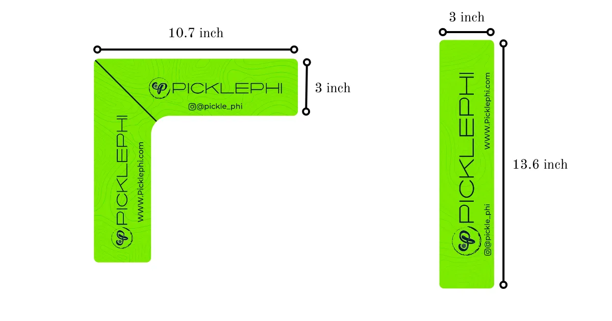 Picklephi marker kit dimensions